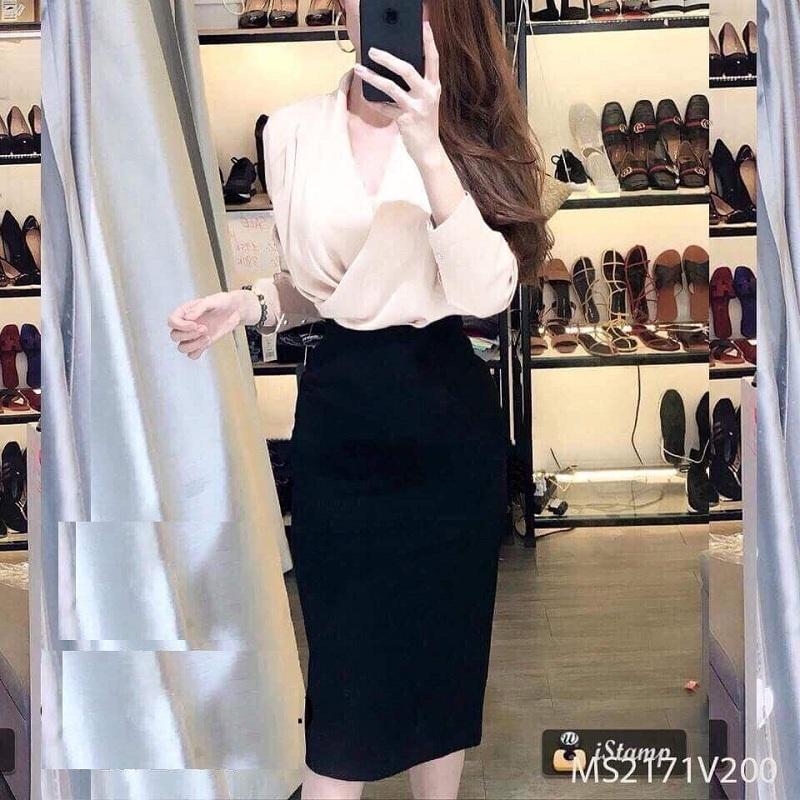 SÉT ÁO XẾP LY CHÂN VÁY