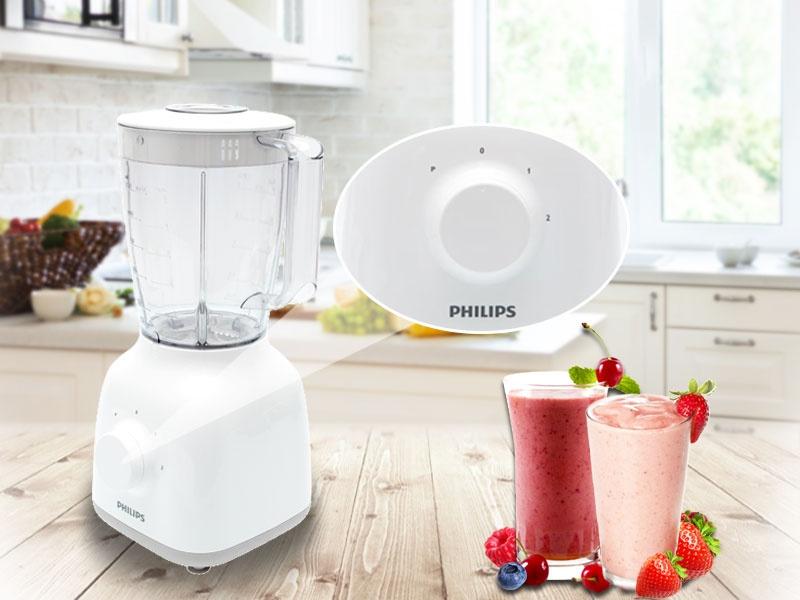 Máy xay sinh tố Philips 400W HR2108 - Hàng Công ty ( Bảo hành 2 năm tại các trung tâm bảo hành Philips trên toàn quốc)
