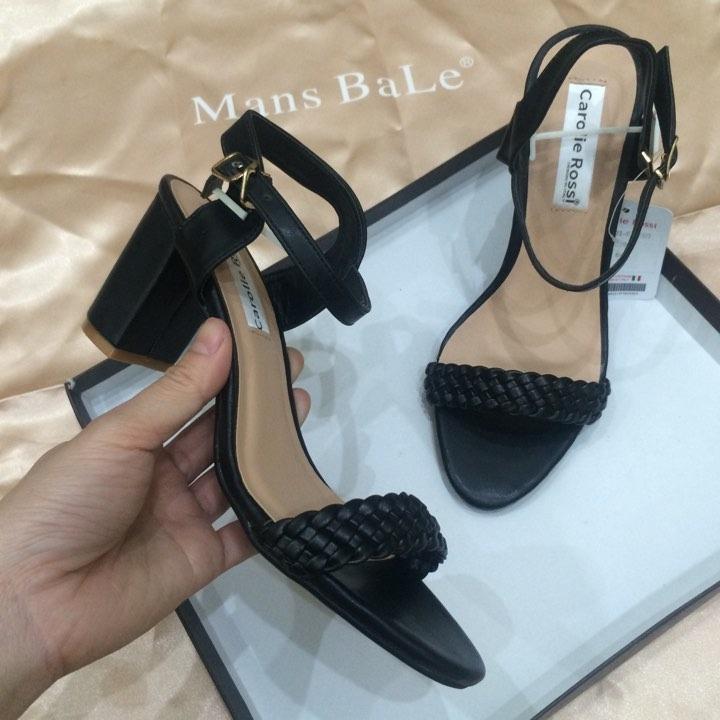 Sandal 7p tết quai ngang cao cấp