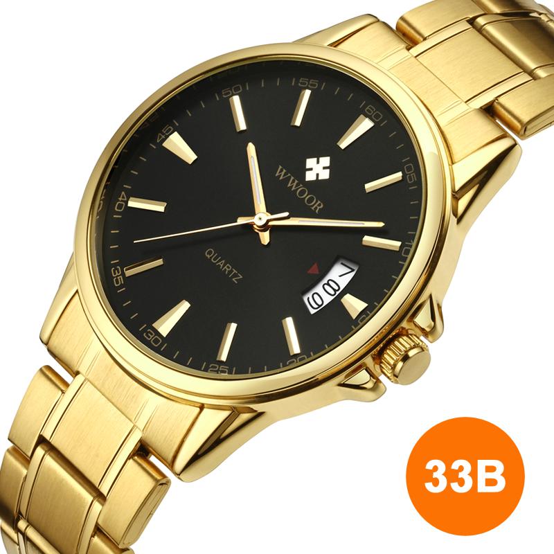 Đồng hồ nam đẹp WWOOR 8833 dây thép sang trọng, mặt kính siêu phẳng, tặng thêm Pin đồng hồ đeo tay SONY 626 Japan