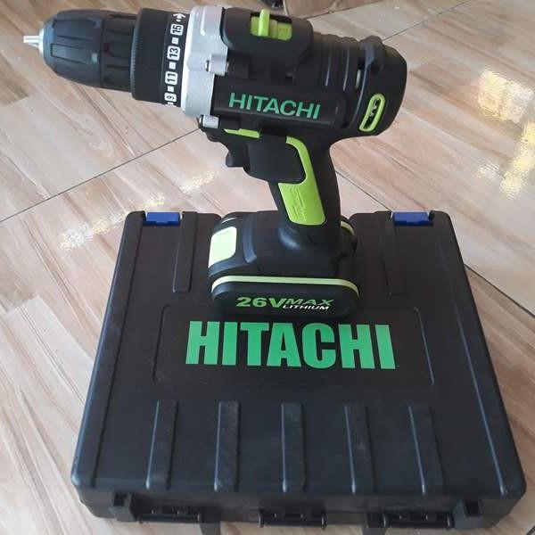 Máy khoan pin  26v - 2 pin- Hitachi