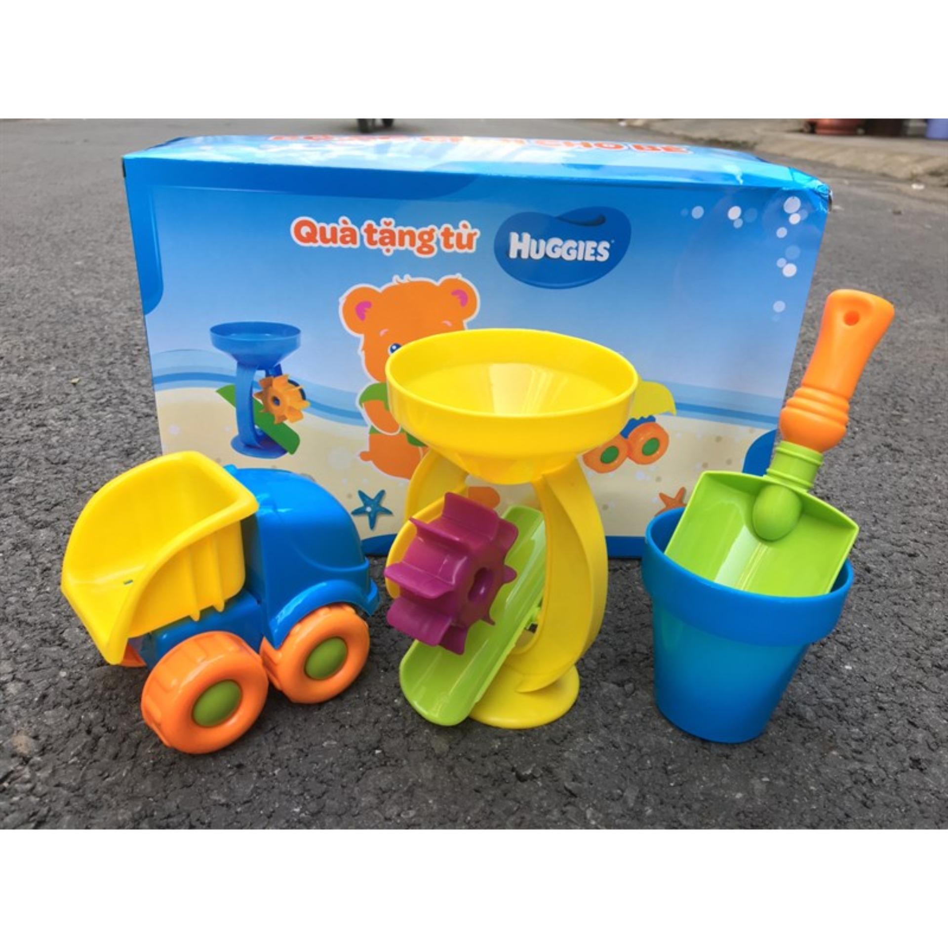 Đồ chơi xe xúc cát biển cho bé-Đồ chơi  cát