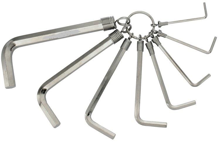 Xâu lục giác 8 cây mở khóa ốc vít, Bộ 8 câu lục giác đa năng nhỏ gọn