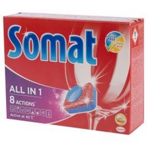 Combo 4 hộp viên rửa chén Somat all in1 Đức (Hộp 25 viên )