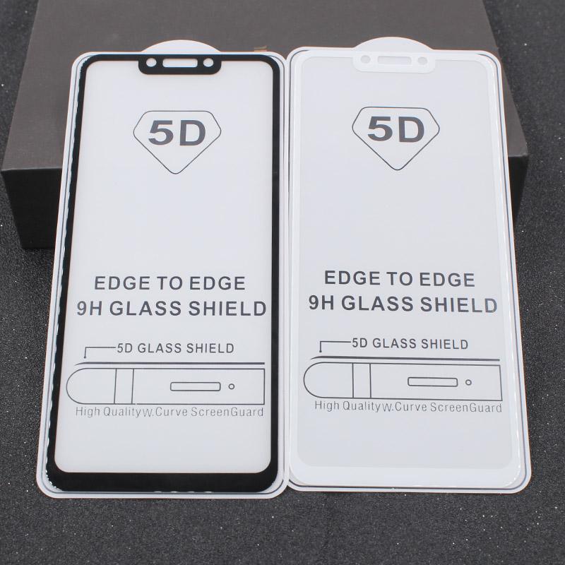 Miếng dán kính cường lực 5D full keo cho Huawei Nova 3i (Đen)