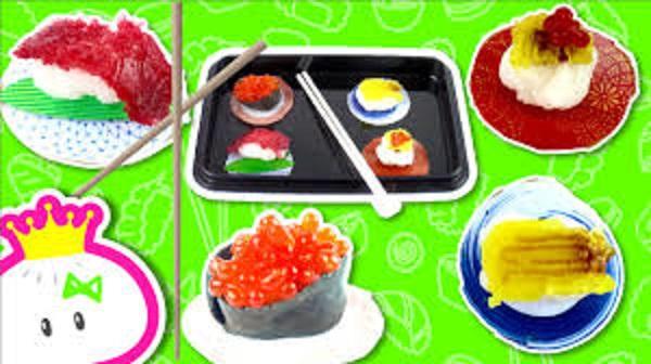 Popin cookin làm bánh Sushi