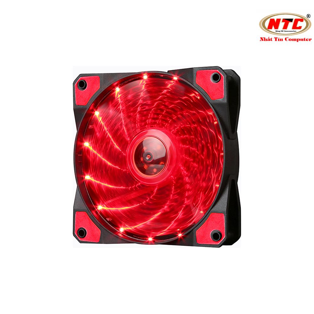 Quạt tản nhiệt 12cm led marvo fn-10 cho case máy tính - nhất tín computer