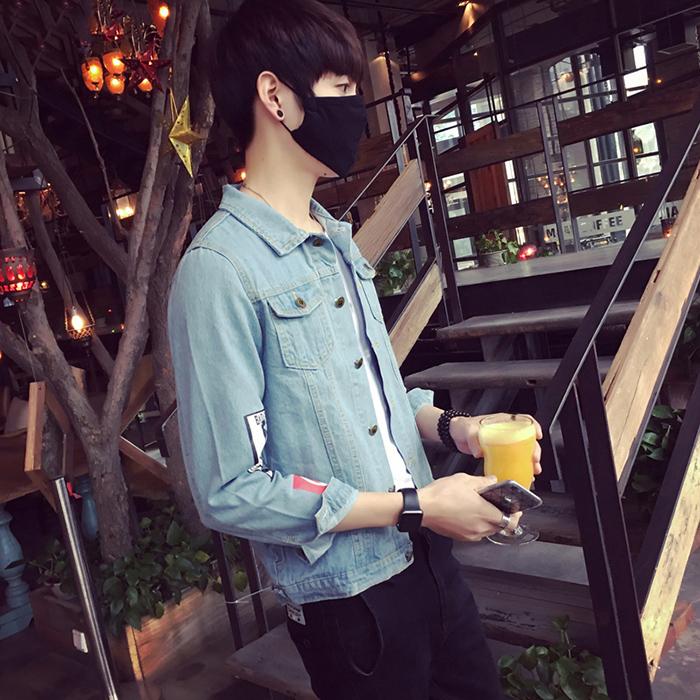 Áo khoác Jean nam Bad Boy số 8 thời trang (Size L)