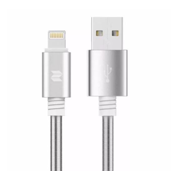 Dây cáp sạc Uplus 004 bọc dây kim loại siêu bền cho iphone 5.6.7