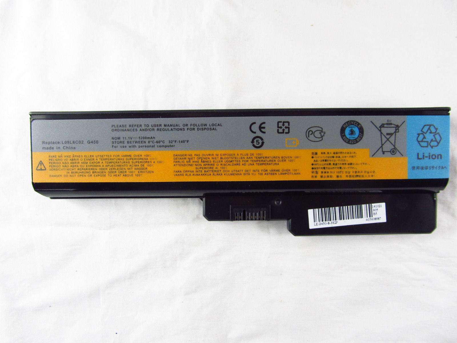 Pin laptop lenovo ideapad b460 g450