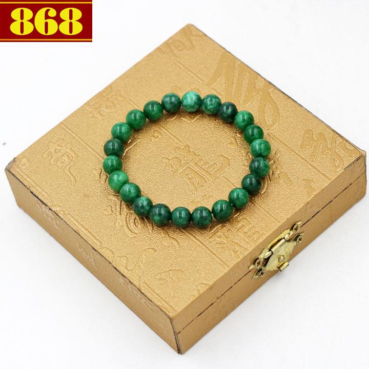 Vòng chuỗi cẩm thạch Đông ninh 8 ly 22 hạt