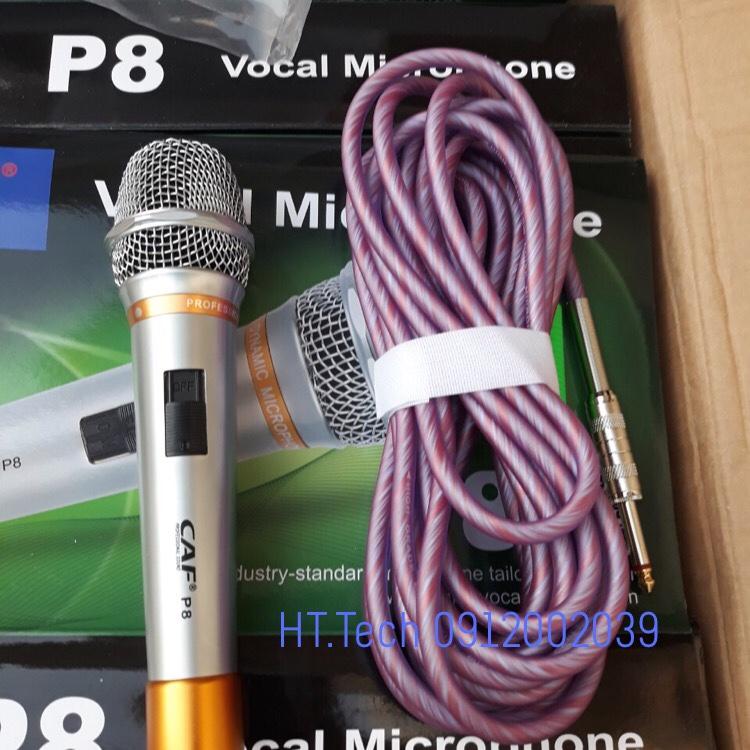 Micro karaoke có dây TOMAHAWK thương hiệu Nhật Bản mẫu mới 2023, mic hát nhẹ tiếng trong  dùng cho dàn karaoke