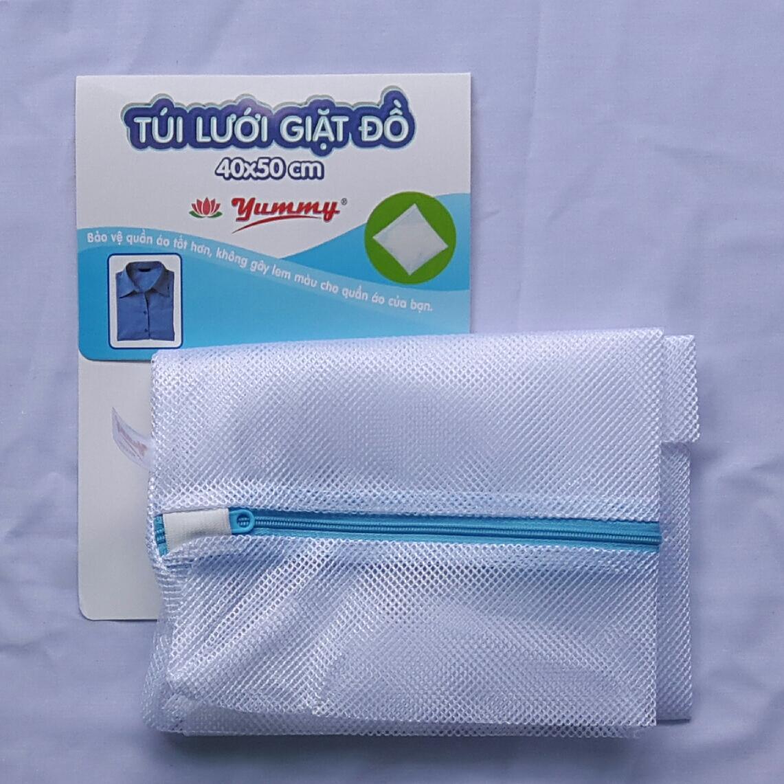 Túi lưới giặt đồ Jummy 40x50cm Chất liệu 100% polyester cao cấp hàng Việt