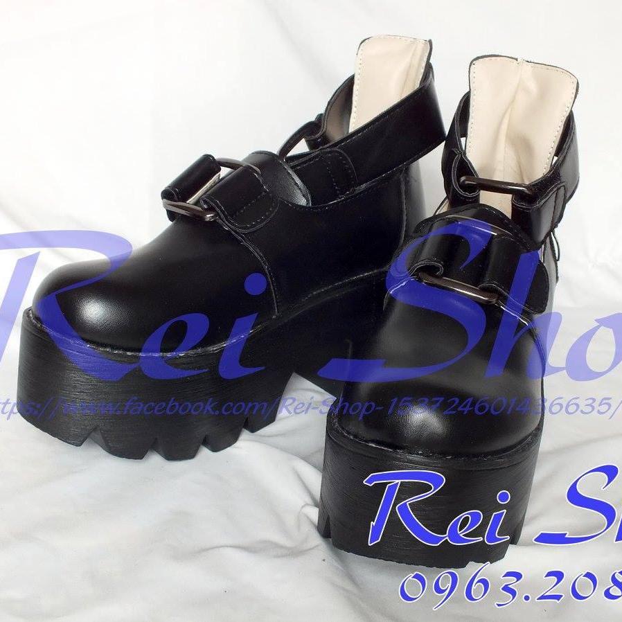 [ĐẶT LÊN 1 SIZE] Giày Punk Rock - Giày Harajuku - Giày Cosplay - G02
