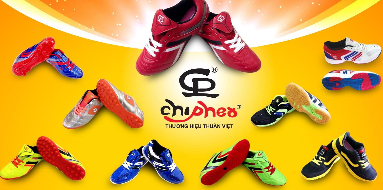 GIÀY ĐÁ BÓNG SÂN CỎ TỰ NHIÊN CP_044TN ĐEN ĐỎ