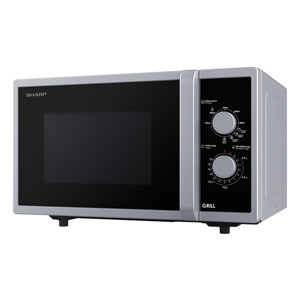 Lò vi sóng điện tử Sharp R-G302VN-S 23L (màu bạc)