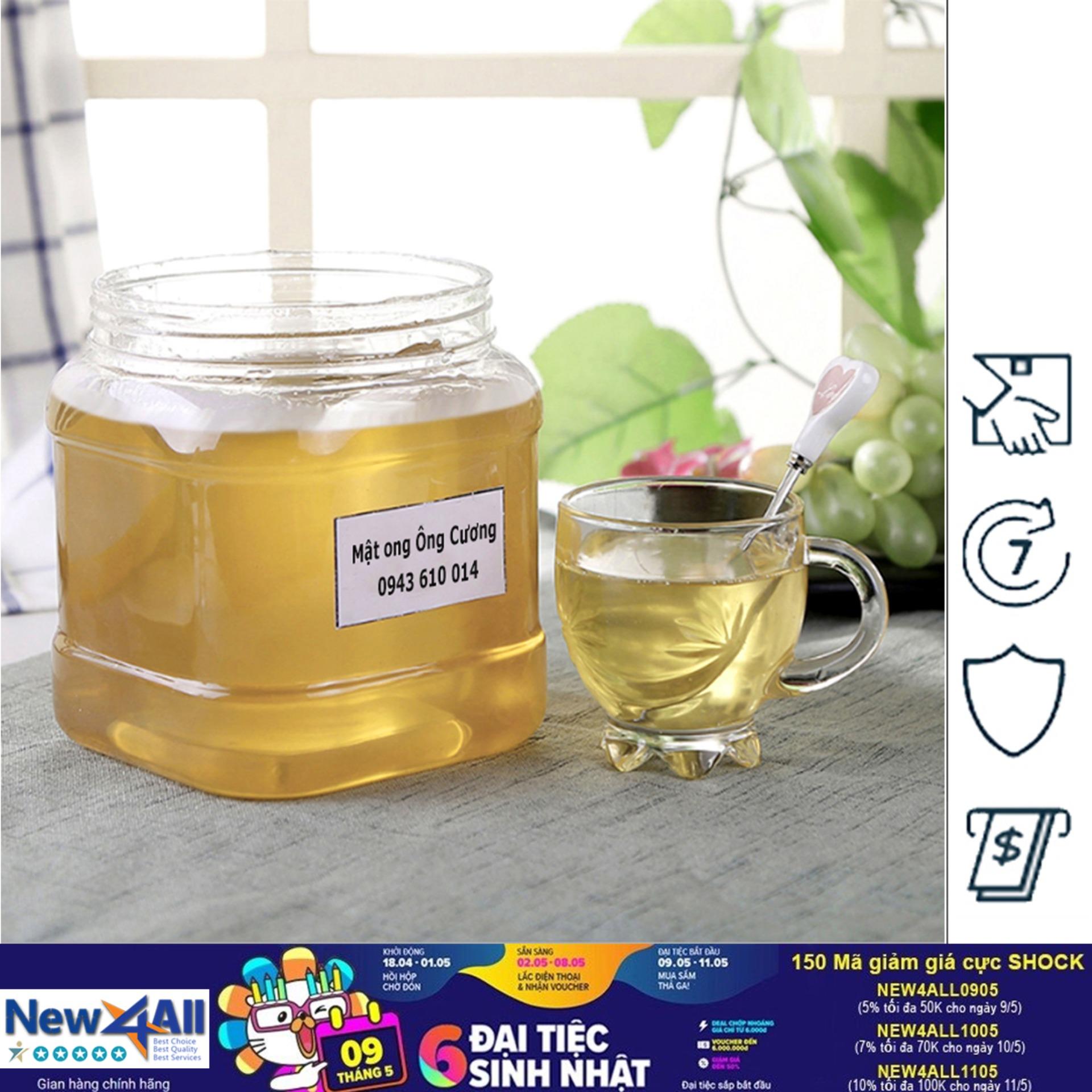 [HCM]Mật Ong Nuôi Nguyên Chất thương hiệu Ông Cương (200 ml)