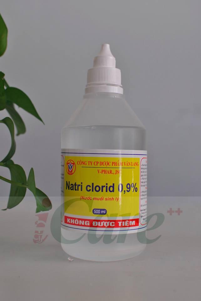 COMBO 5 CHAI NATRICLORID 0.9% - NƯỚC MUỐI SINH LÝ 500ML