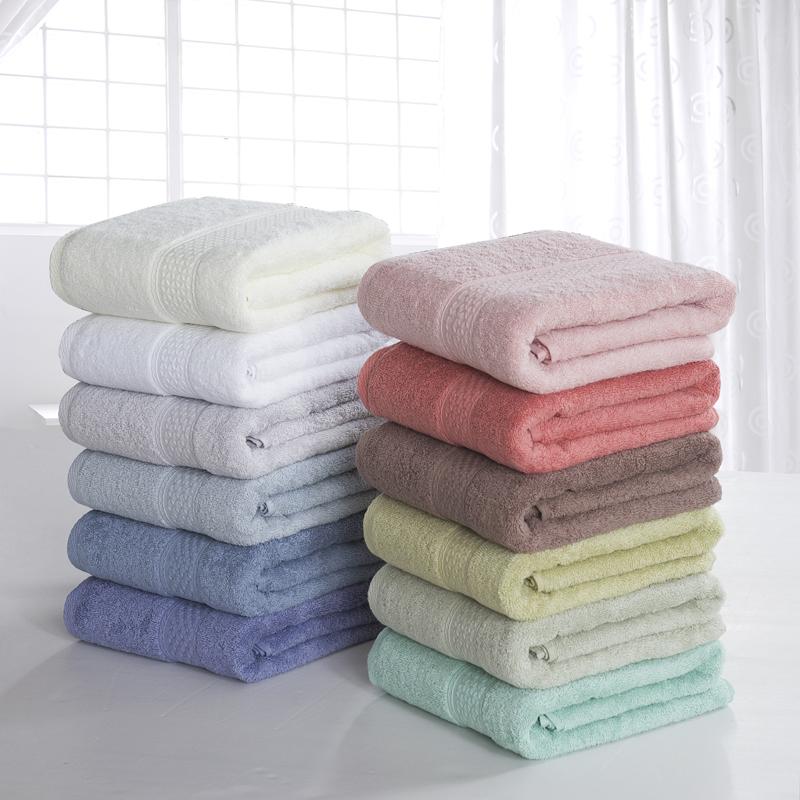 Cặp Vợ Chồng 100% Cotton Màu Khách Sạn Nam Khăn Tắm