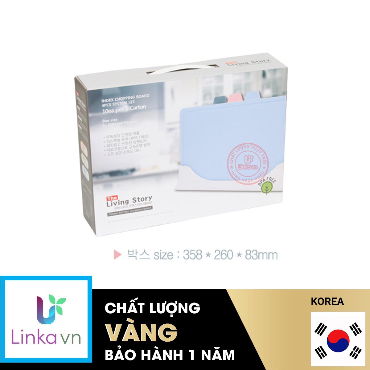 Set 3 thớt nhựa kháng khuẩn Doma Hàn Quốc