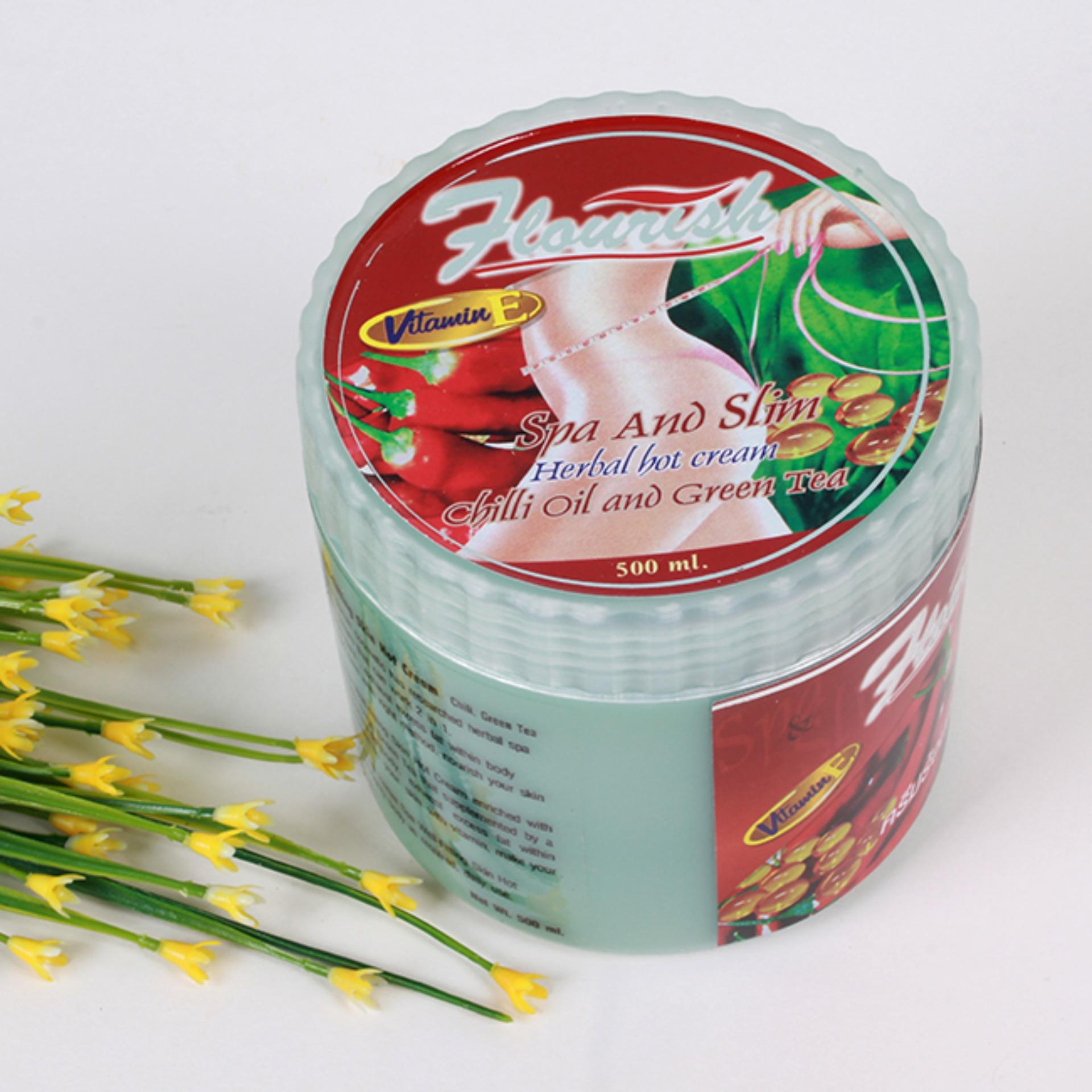 [HCM]Kem Thoa Tan Mỡ Bụng Gừng Ớt Flourish Thái Lan