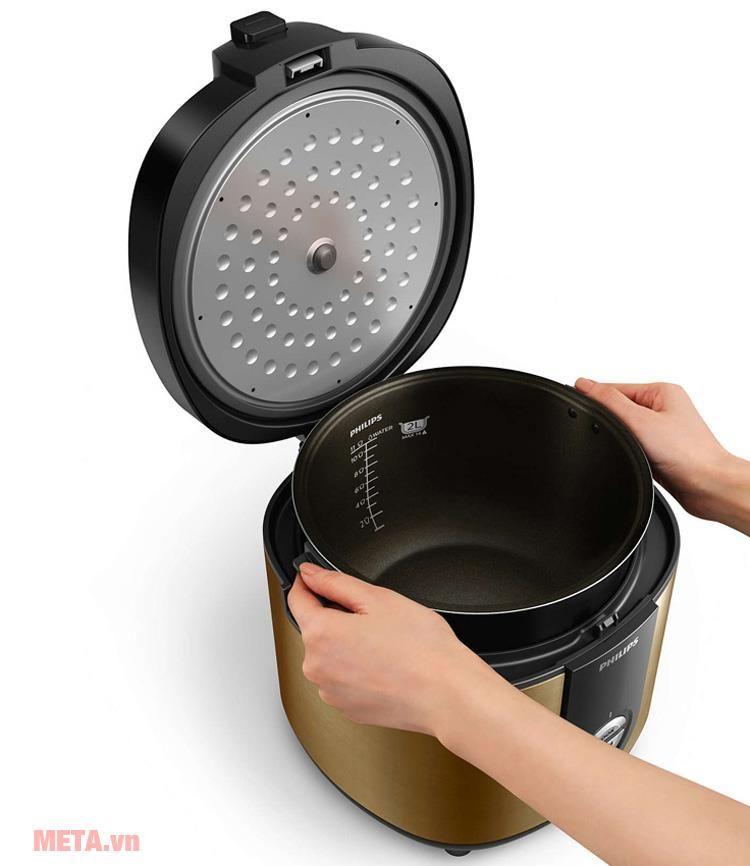 Nồi cơm điện Philips HD3132/68 (màu đồng)