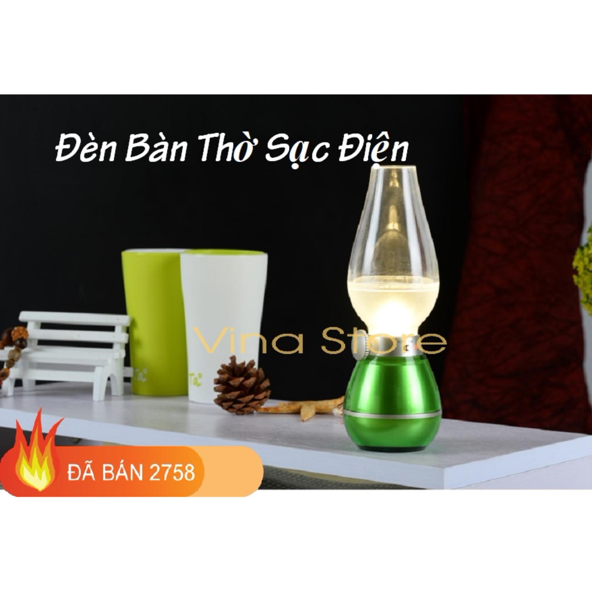 Đèn Bàn Thờ Xài Pin|Đèn Bàn Thờ Sạc Điện Thông Minh, Chất Liệu ABS Chịu Nhiệt Bền Đẹp, Bóng Đèn Led Bập Bùng Như Lửa Thật Sang Trọng Tiện Nghi