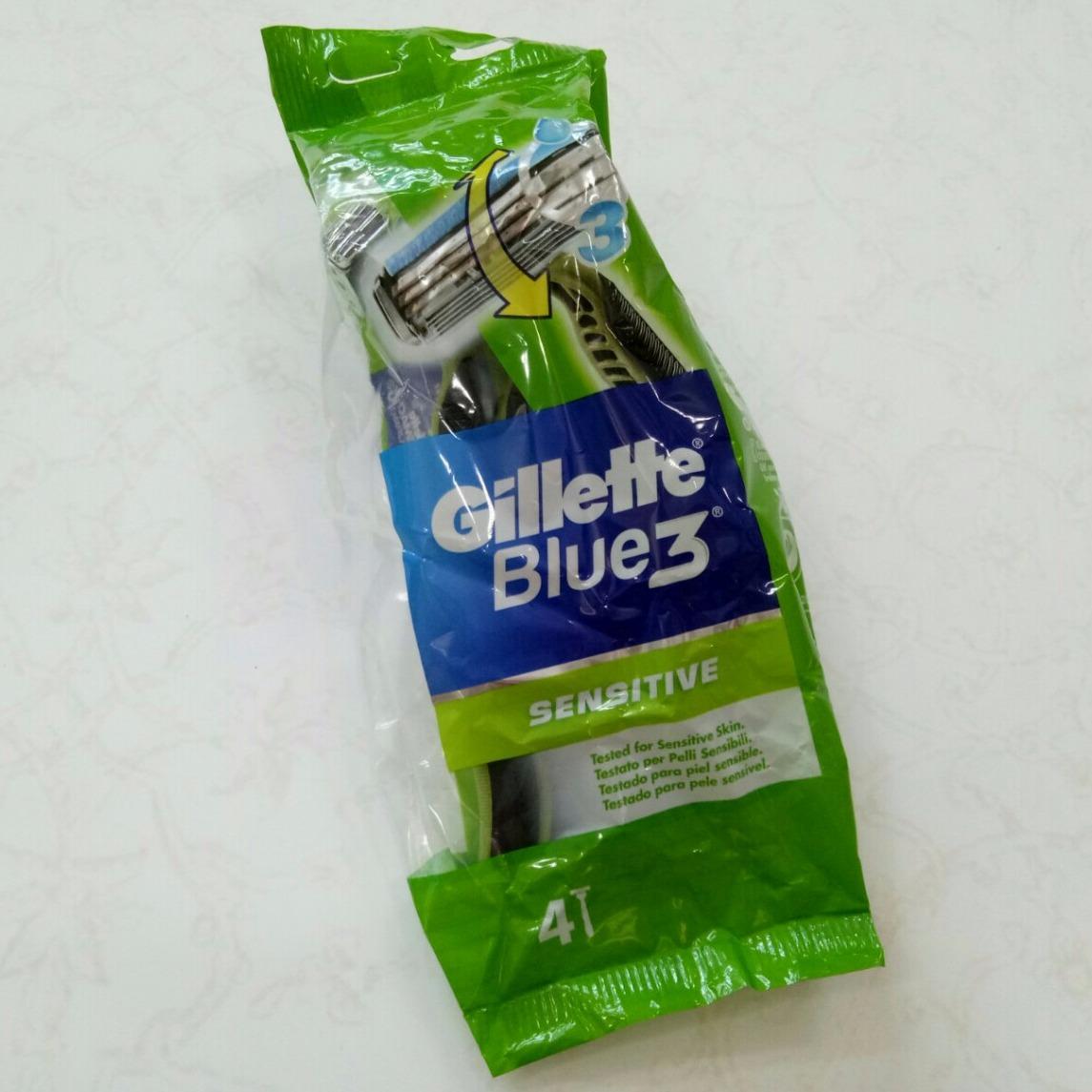 [HCM]Dao cạo râu Gillette Blue 3 Sensitive