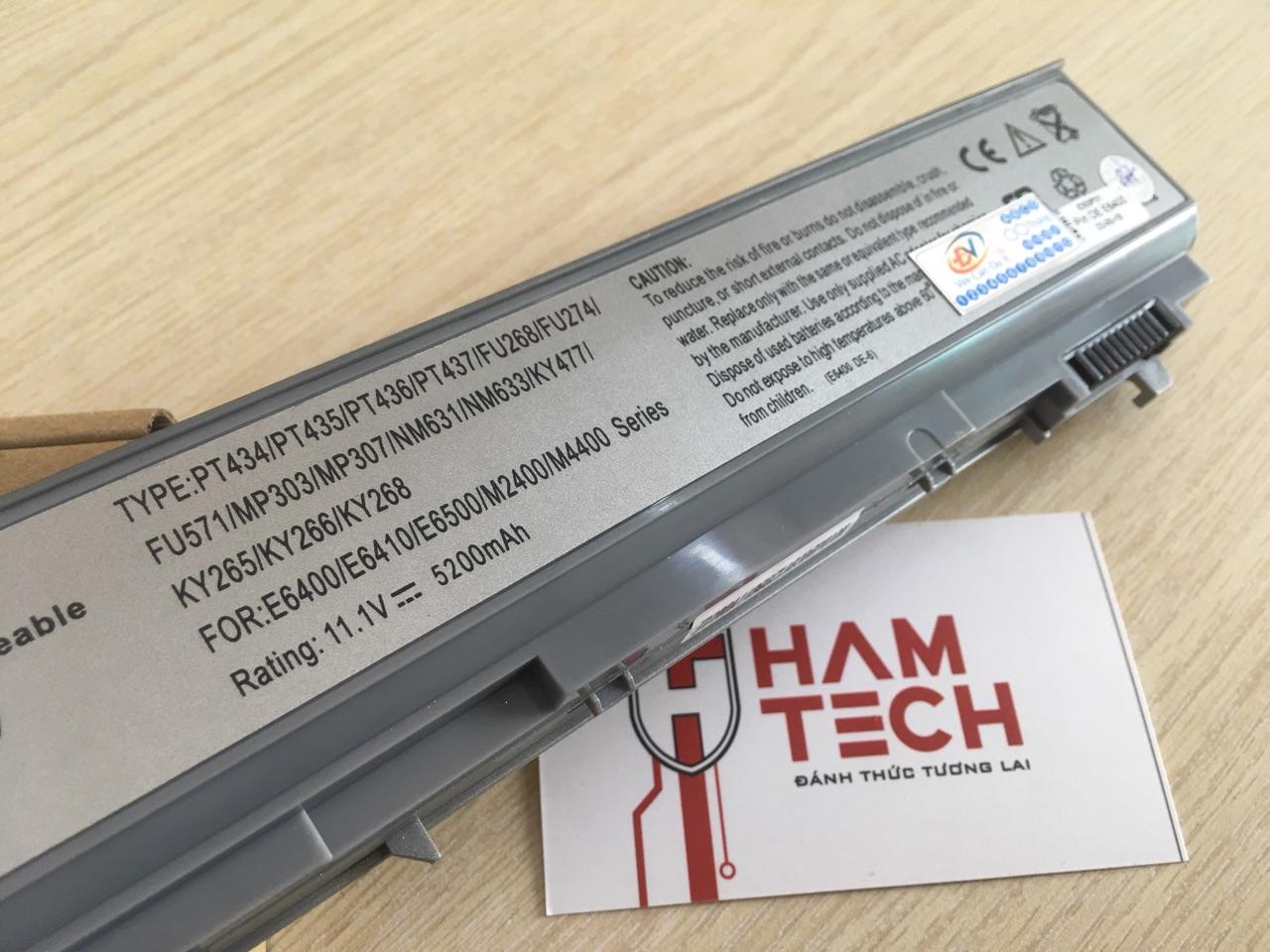 [HCM]PIN LAPTOP DELL LATITUDE E6400 E6410 E6500 E6510 PRECISION M6400 PT434 A2K2 - 6 CELL