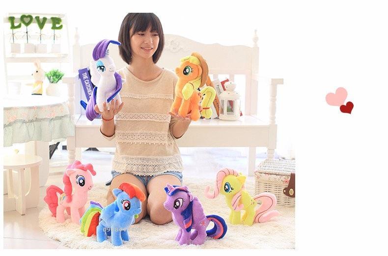 Ngựa Pony nhồi bông cao 30cm