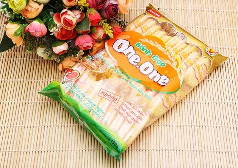 Bánh gạo One One 150g vị tôm nướng