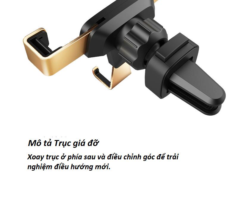 Kẹp điện thoại trên oto Gravity Driver  đẳng cấp mới