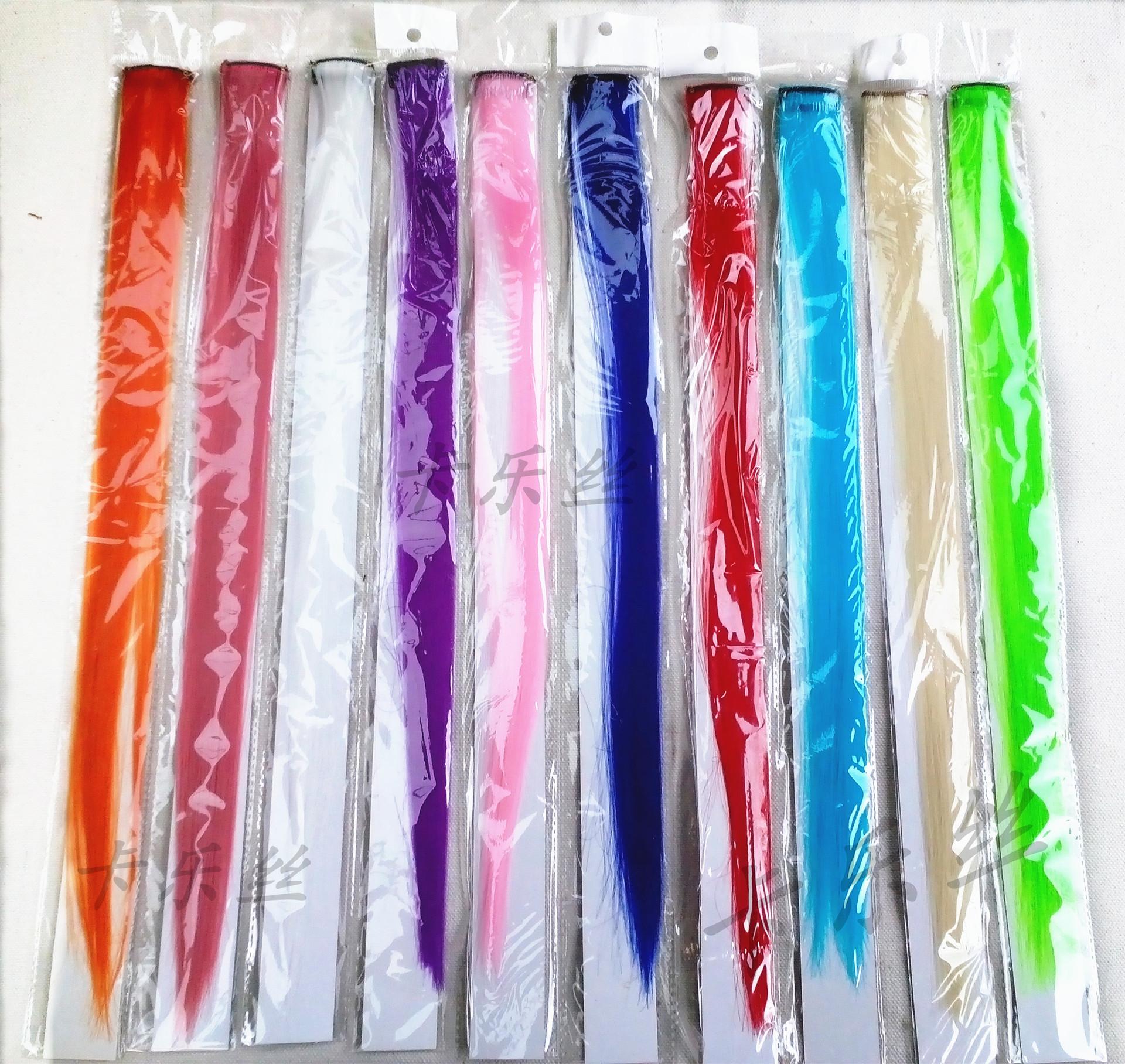 Tóc giả kẹp line [combo 25 màu] tóc giả nữ Sỉ 5k/1 kẹp