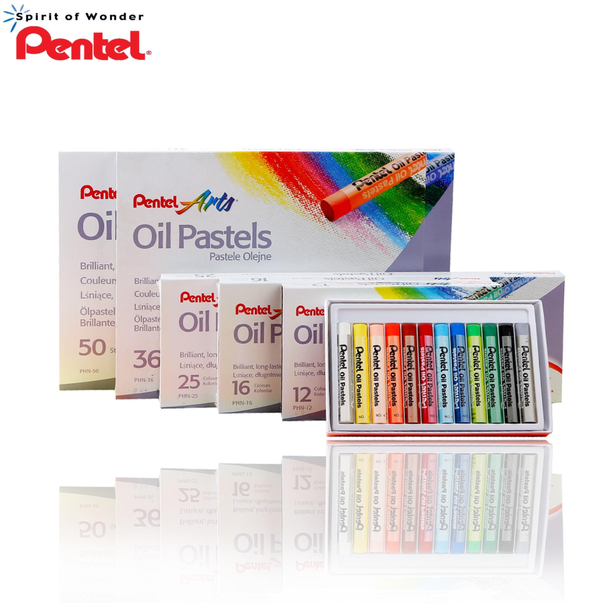 [HCM]SÁP DẦU PENTEL 25 MÀU
