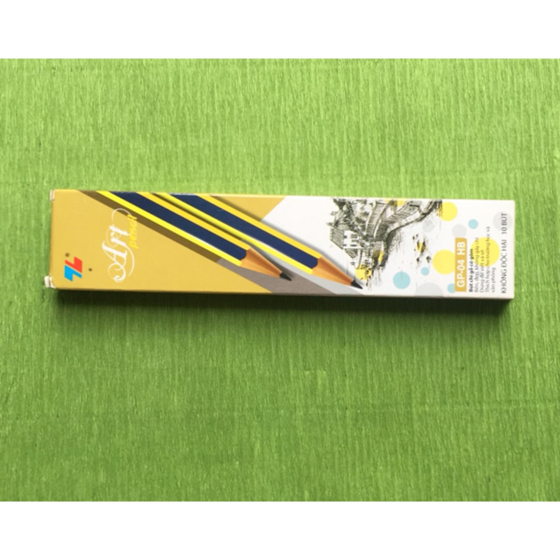 Hộp 10 cây bút chì gỗ Thiên Long GP-04