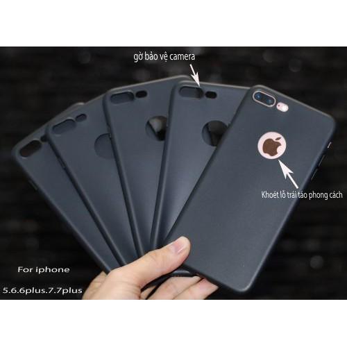 🎁Giá Sỉ🎁 ỐP DẺO ĐEN CHO DÒNG IPHONE 5 5S - 6 6S - 6PLUS - 7 7 PLUS