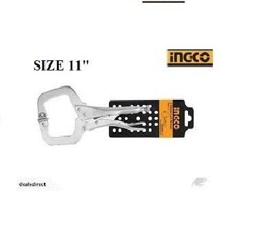 Kềm bấm khóa C (11 inch) Ingco HCCLW0211