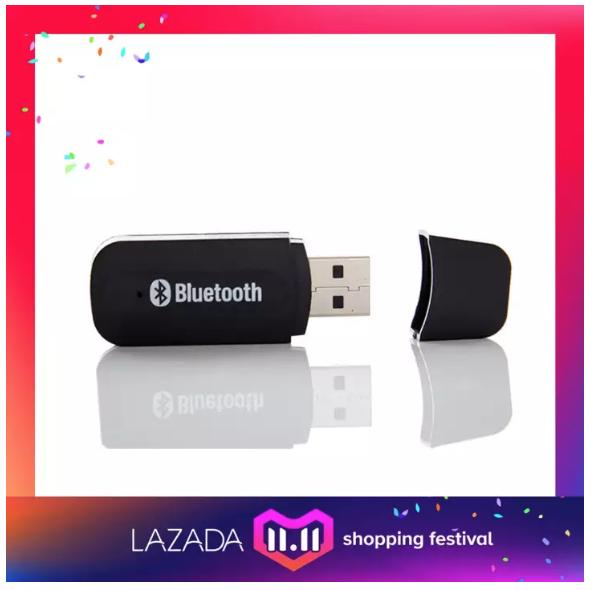 USB bluetooth BT-163 biến loa thường thành loa Bluetooth (Màu Đen)