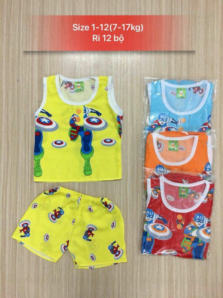 Đồ bộ lanh cho bé trai và gái 5-32kg