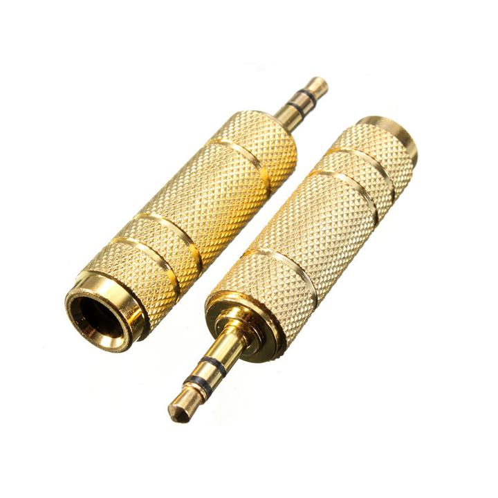 Jack đổi - Jack chuyển 3.5 mm sang 6.5 mm