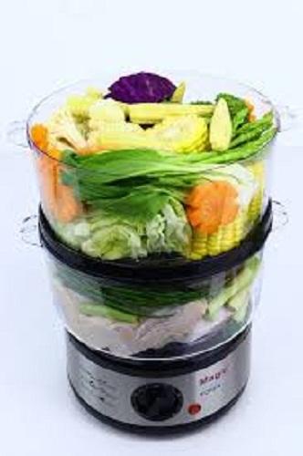 [HCM]MÁY HẤP RAU CỦ 2 TẦNG 5L HÀN QUỐC