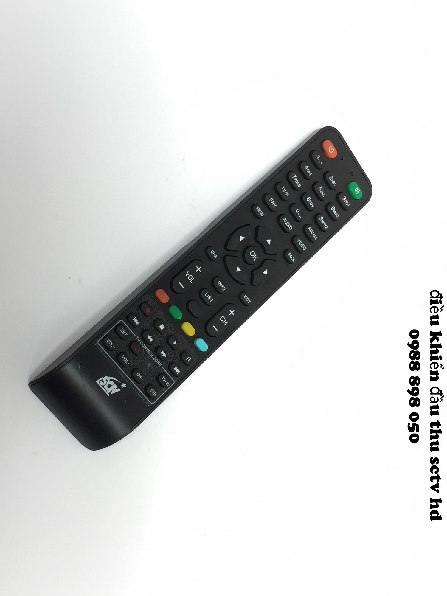 ĐIỀU KHIỂN ĐẦU TRUYỀN HÌNH CÁP SCTV HD
