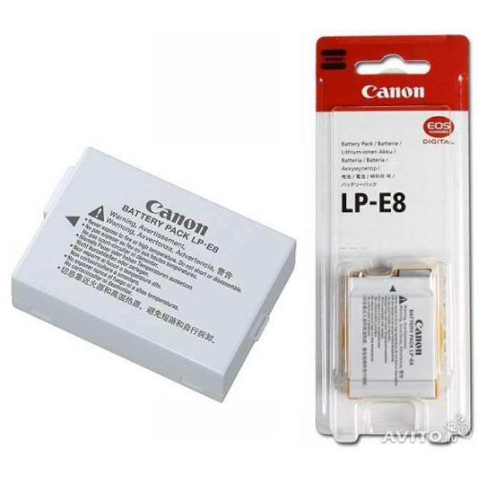 Pin Canon LP-E8