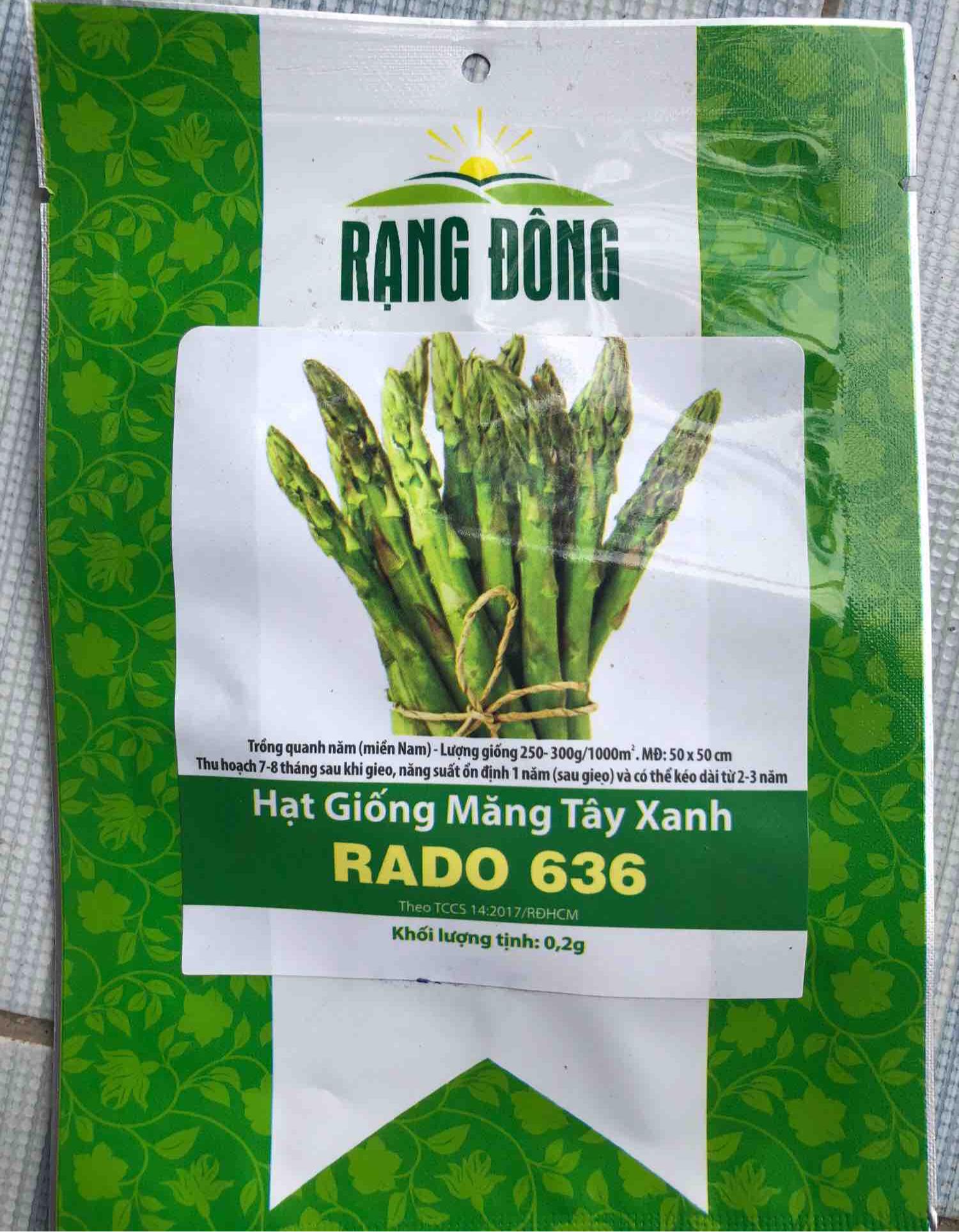 Hạt giống măng tây 