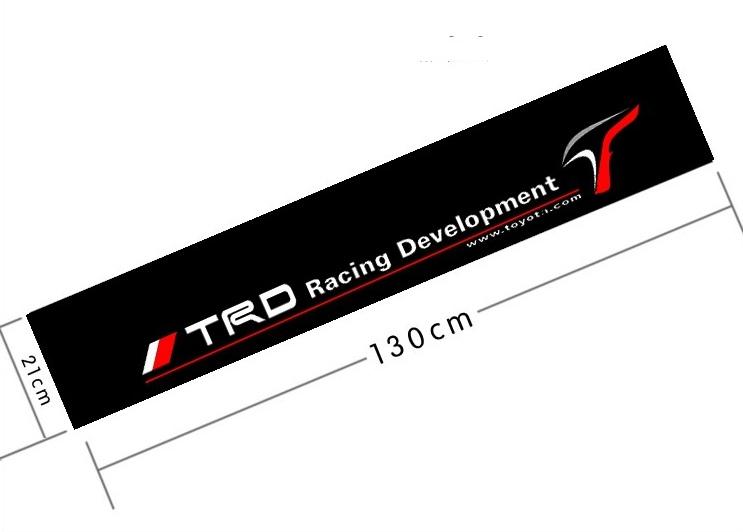 [HCM]Tem dán kính lái chống nắng ô tô TRD2