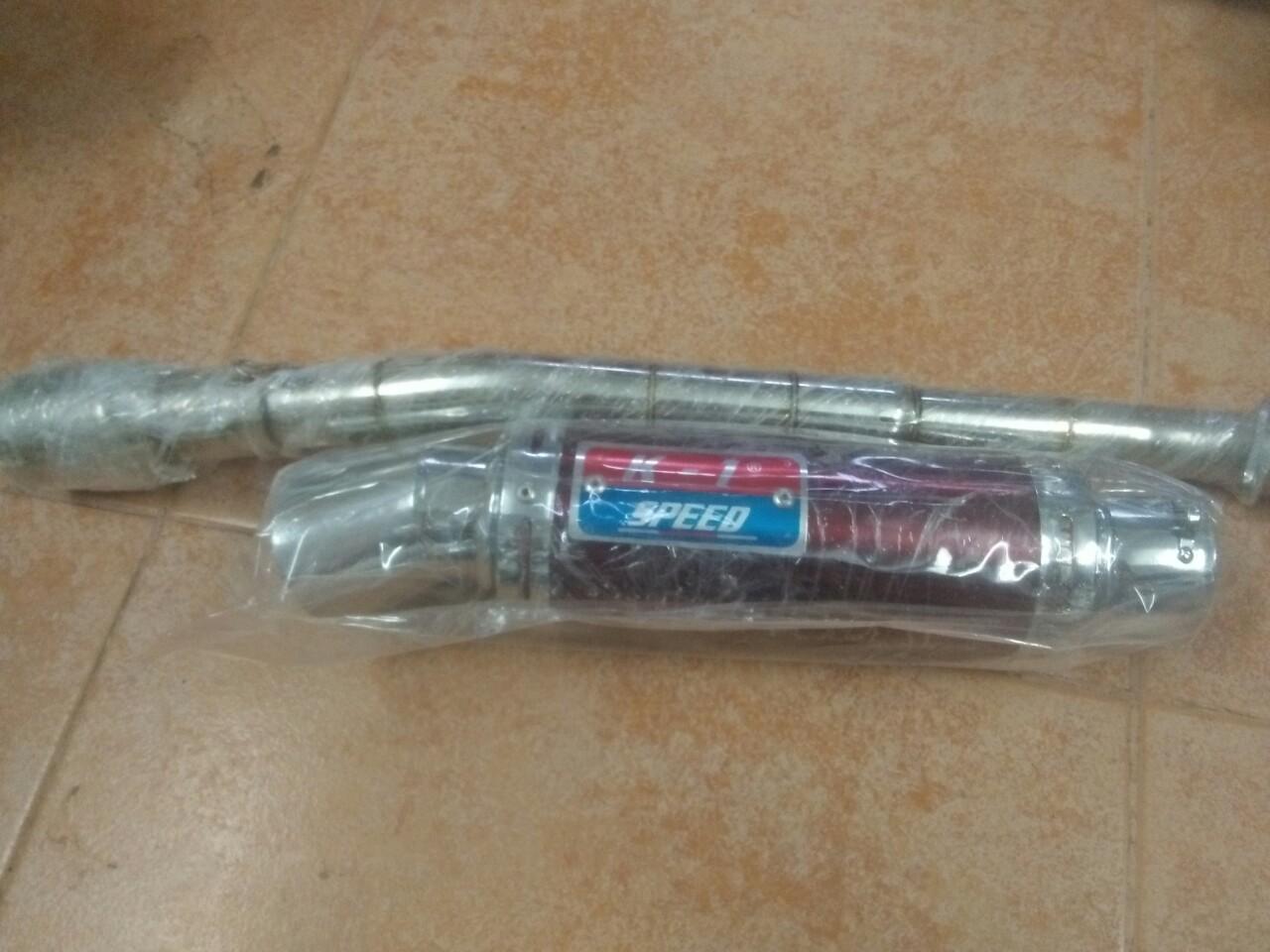 Trọn bộ Lon và Cổ pô K1 lắp Sirius,Wave,Dream