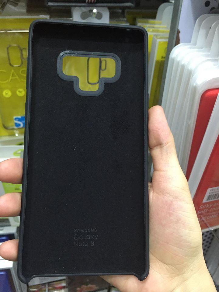Ốp lưng Silicone Cover cho Samsung Note 9 (đen)