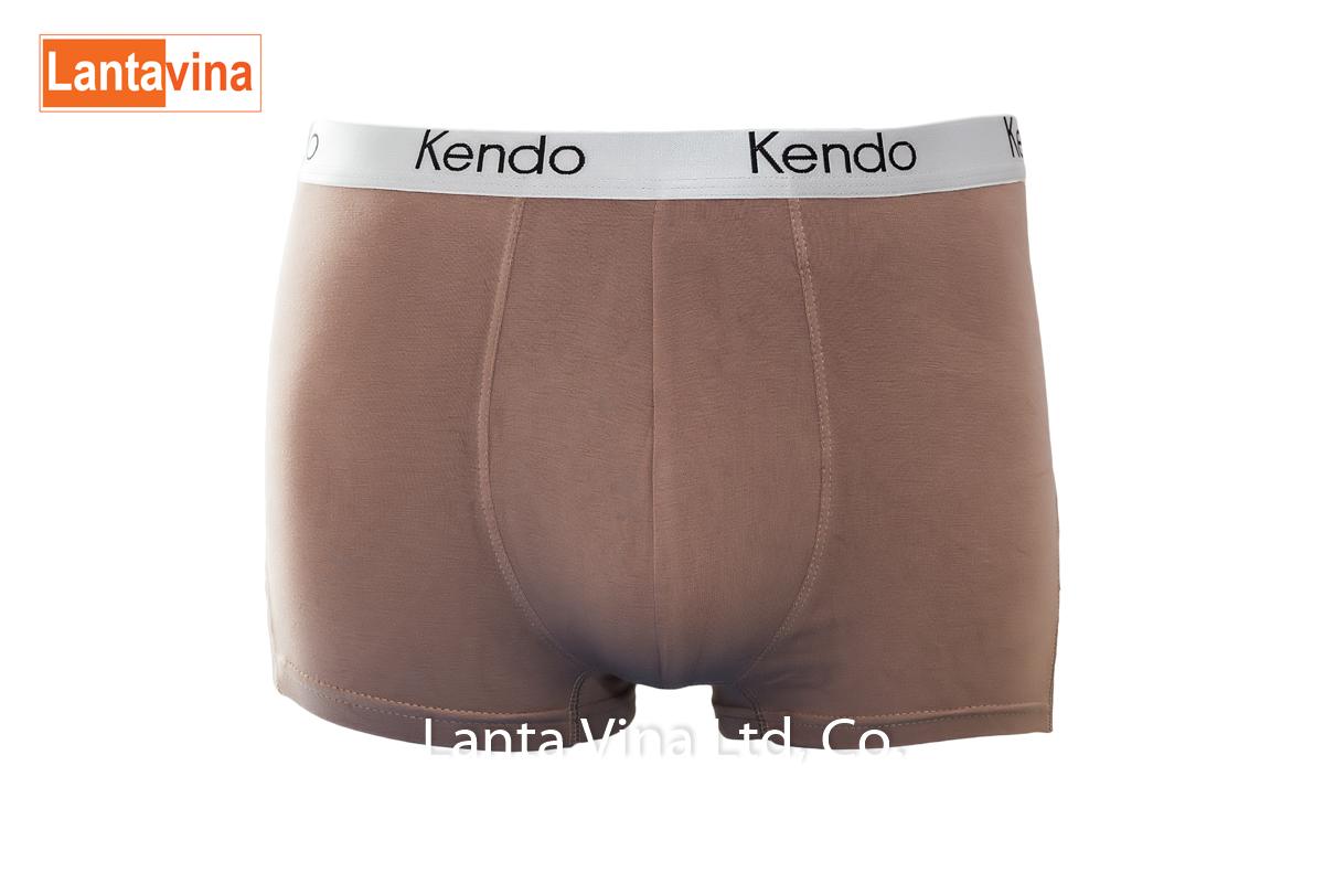 Quần lót nam Kendo Boxer Silver (Nâu) -  2 cái