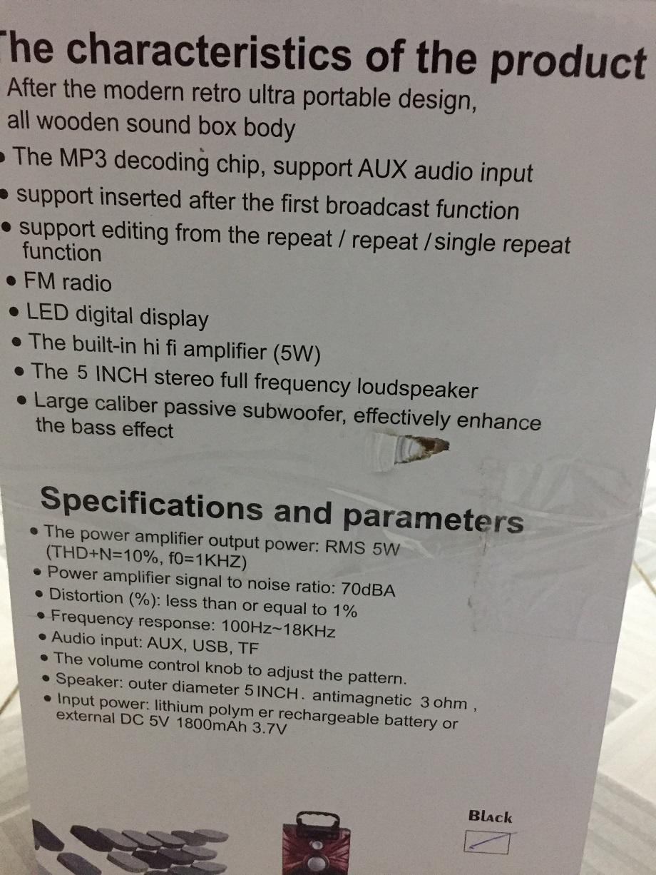 Loa bluetooth P93 Có míc karaoke.