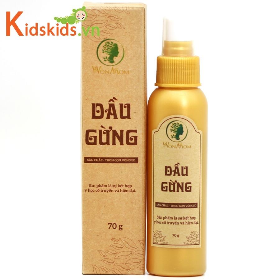 Dầu gừng Wonmom
